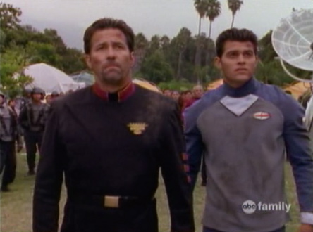 Commander Stanton and  Mike