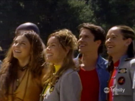 Damon, Maya, Ashley, Leo, Andros